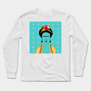 Frida Kahlo DOD Long Sleeve T-Shirt